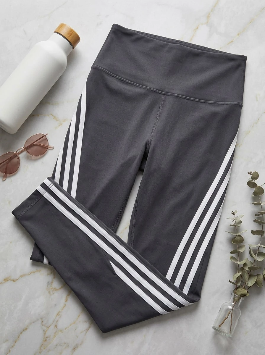 Adidas Women Pants Lightweight Versatile Skin-Friendly Daily Gym Black H64211 - Black - View 1