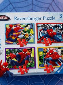 Ravensburger الرجل العنكبوت الخارق 12/16/20/24 صفحة - متعدد الألوان - مشاهدة 3