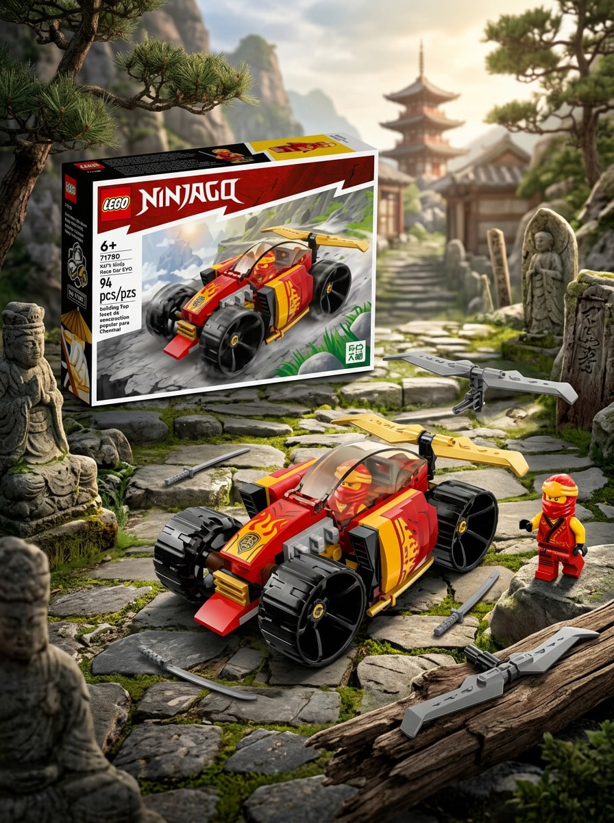 LEGO NINJAGO® Kai's Ninja Racing Car EVO BOYS FIRST 71780 - Multicolor - View 1
