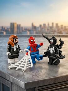 LEGO سبايدر مان ضد فينوم ماسل كار - متعدد الألوان - مشاهدة 5