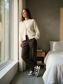 Nike Court Vision 女式运动鞋 黑/白 DH3158-003 - 黑白 - 查看 3