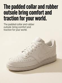 Nike Court Vision Low Next Nature 女款运动鞋 DH3158 - 白色/白色/白色 - 查看 2