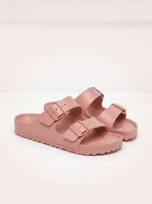 Birkenstock Arizona Essentials EVA Women's Flat Sandals Pink 1031340 - Pink Clay - View 2