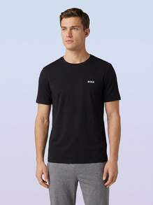 Hugo Boss عبوة من 2 تي شيرت رجالي باللونين الأسود والأبيض - Open Miscellaneous - مشاهدة 4