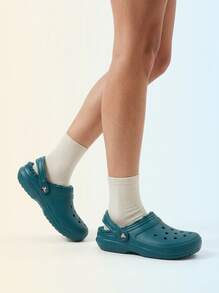 Crocs CLASSIC CLOG Women's Clogs Soft Anti-Slip Flexible Weekend Beach Outdoor Green 203591-375 - Green - View 4