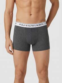 Ralph Lauren 3 Pack Men's Boxers - WHITE/BROWN - View 1