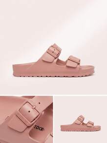 Birkenstock Arizona Essentials EVA Women's Flat Sandals Pink 1031340 - Pink Clay - View 6