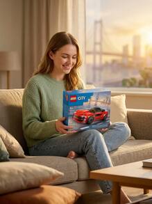LEGO City Red Sports Car 5Years+ 60448 - Multicolor - View 2