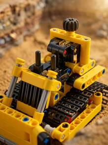 LEGO Technic® Heavy-Duty Bulldozer BOYS FIRST 42163 - Multicolor - View 5
