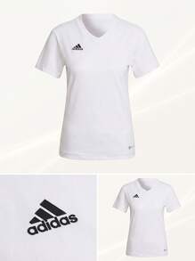 Adidas قميص نسائي أبيض Entrada 22 - أبيض - مشاهدة 4