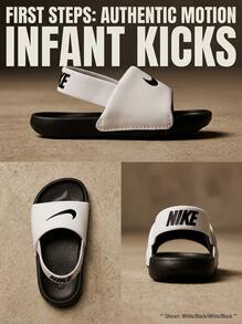 Nike نايكي كاوا سلايد BT - White/Black - مشاهدة 3