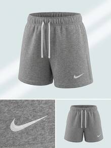 Nike شورتات نسائية بارك 26 رمادي - رمادي غامق - مشاهدة 5