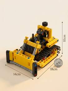 LEGO Technic® Heavy-Duty Bulldozer BOYS FIRST 42163 - Multicolor - View 6