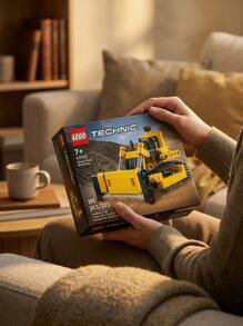 LEGO Technic® Heavy-Duty Bulldozer BOYS FIRST 42163 - Multicolor - View 2