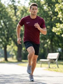 Nike Men's Soccer Jerseys Premium Breathable Versatile Commuting Sports Outdoor Red HV8173-677 - Red - View 3