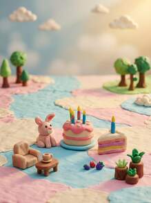 PLAY-DOH بلاي دوه تخيل أي شيء - عبوة من 18 قطعة - متعدد الألوان - مشاهدة 5