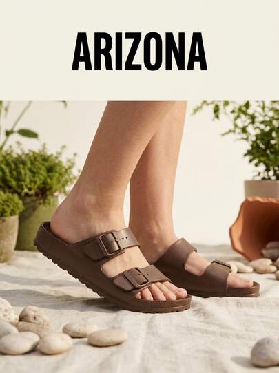 Birkenstock GIZEH Women's Flat Sandals Easy To Match Quick-Dry Versatile Outdoor Travel Casual Brown 1027402