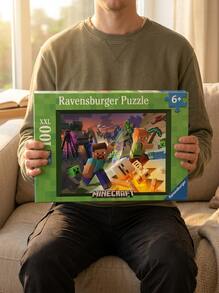 Ravensburger مونستر ماين كرافت 100 بنس - متعدد الألوان - مشاهدة 2