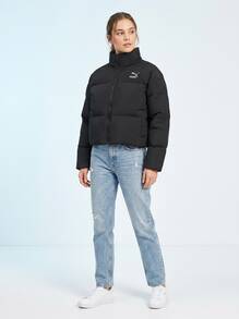 Puma Sports Jackets Versatile Durable Insulated Daily Training Travel Black 535574-01 - Black - View 4