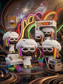 Funko Pop! Rocks: George Clinton - Vinyl-Sammelfigur - Geschenkidee - Offizielle Handelswaren - Spielzeug Für Kinder Und Erwachsene - Music Fans - Modellfigur Für Sammler Und Display - Multicolor - View 4