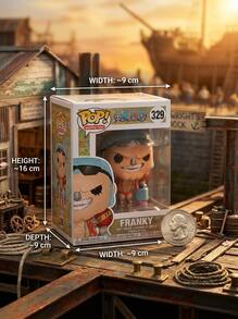 Funko شخصية فرانكي الفينيل من أنمي ون بيس شونين جمب 23193F - متعدد الألوان - مشاهدة 6