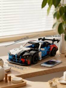 LEGO سيارة سباق BMW M4 GT3 EVO من تكنيك® للأطفال من عمر 11 سنة فما فوق 42226 - متعدد الألوان - مشاهدة 6