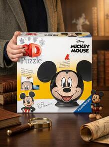 Ravensburger Puzzle-Ball Disney Mickey Mouse Mit Ohren 72 Piece Jigsaw Puzzle Age 6 Years+ 11761 - Multicolor - View 2