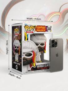Funko Pop! Rocks: George Clinton - Vinyl-Sammelfigur - Geschenkidee - Offizielle Handelswaren - Spielzeug Für Kinder Und Erwachsene - Music Fans - Modellfigur Für Sammler Und Display - Multicolor - View 5
