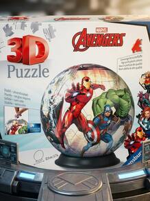 Ravensburger لعبة Marvel Avengers Puzzleball® 72p - متعدد الألوان - مشاهدة 5