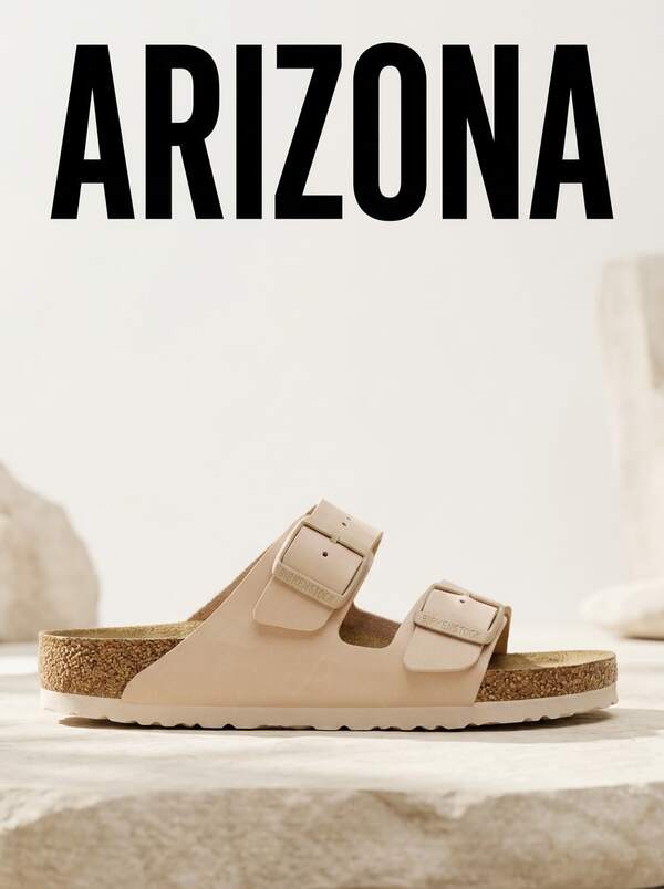 Birkenstock ARIZONA Women's Flat Sandals Durable Cushioned Quick-Dry Casual Outing Vacation Pink 1027723