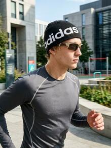 Adidas Sports Caps Structured Classic Fit Breathable Sports Commuting Travel Black IB2653 - Black - View 3