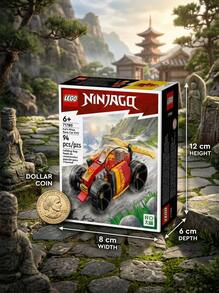 LEGO NINJAGO® Kai's Ninja Racing Car EVO BOYS FIRST 71780 - Multicolor - View 6