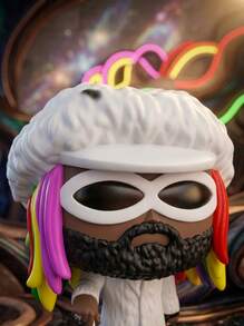 Funko Pop! Rocks: George Clinton - Vinyl-Sammelfigur - Geschenkidee - Offizielle Handelswaren - Spielzeug Für Kinder Und Erwachsene - Music Fans - Modellfigur Für Sammler Und Display - Multicolor - View 3