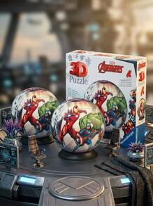 Ravensburger لعبة Marvel Avengers Puzzleball® 72p - متعدد الألوان - مشاهدة 3