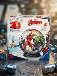 Ravensburger لعبة Marvel Avengers Puzzleball® 72p - متعدد الألوان - مشاهدة 4