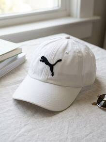 Puma قبعة بيسبول بيضاء يونيسكس الأساسيات - أبيض - مشاهدة 2