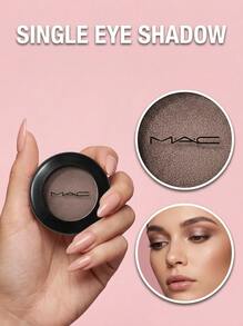 MAC Single Eyeshadow Club 1.5 G – Eyeshadow, Long-Wearing, For Makeup Enthusiasts, Red-Brown With Pearl, Suitable For Daily Makeup Routine - Club - View 1