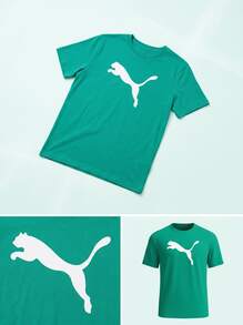 Puma Men's Sports Tees & Tanks Lightweight Easy To Match Moisture-Wicking Weekend Sports Outdoor Green 658705-05 - Green - View 4