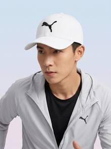Puma قبعة بيسبول بيضاء يونيسكس الأساسيات - أبيض - مشاهدة 3