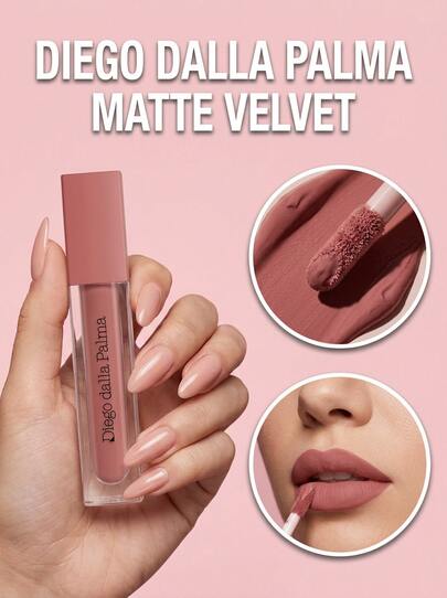 Diego Dalla Palma Stay On Me Long-Lasting Liquid Lipstick 33 Terracotta 6ml – Liquid Lipstick, Long-Lasting, For Makeup Enthusiasts, Terracotta, Suitable For Daily Office Wear