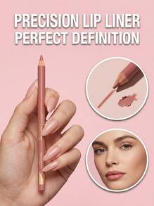 L’Oreal Paris Color Riche Lip Liner Couture 630 Beige A Nu 1.2 G – Precise Lip Definition, Long-Wear Smudge-Proof Formula, Creamy Texture For Smooth Glide, Anti-Feathering Effect, Professional Lip Shaping For Daily Beauty Enthusiasts - 630 Café de Flore - View 1