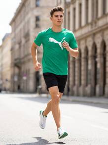 Puma Men's Sports Tees & Tanks Lightweight Easy To Match Moisture-Wicking Weekend Sports Outdoor Green 658705-05 - Green - View 3
