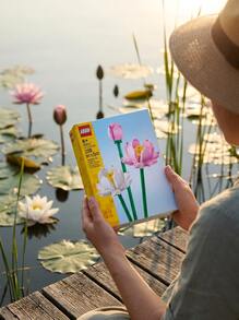 LEGO Botanicals® Lotus Flowers GIRLS FIRST 40647 - Multicolor - View 2