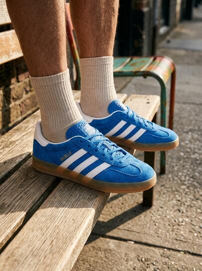 Adidas Gazelle Men's Casual Athletic Shoes Classic Retro Comfortable Commuting Gym Travel White JI2061