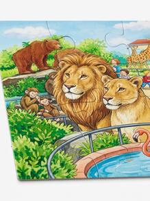 Ravensburger Trip To The Zoo 15 Piece Jigsaw Puzzle Age 3 Years+ 6116 - Multicolor - View 3