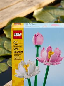 LEGO Botanicals® Lotus Flowers GIRLS FIRST 40647 - Multicolor - View 3