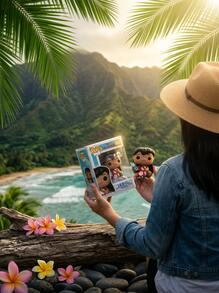 Funko Disney: Lilo With Scrump - Disney: Lilo & Stitch 55614F - Multicolor - View 2