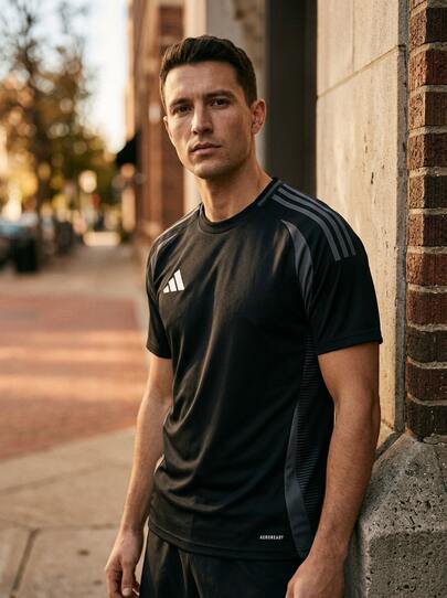 Adidas Men's Versatile Lightweight Easy To Match Casual Outing Gym Black IQ4757