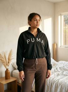 Puma Women Sports Jackets Breathable Packable Warm Daily Training Commuting Black 524816-01 - Black - View 3