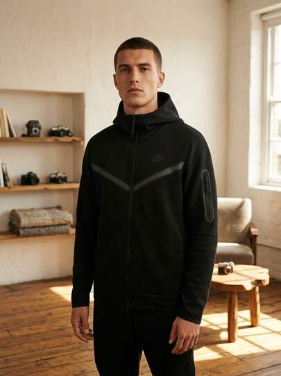 Nike Men's Sports Jackets Versatile Durable Insulated Training Travel Casual Black HV0949-010